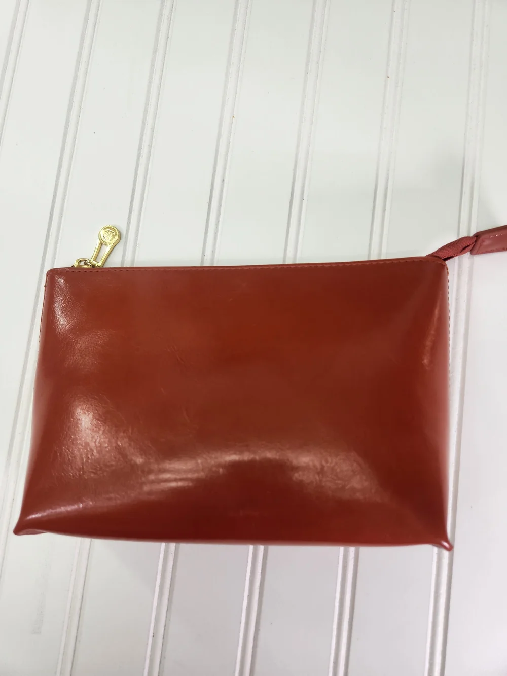 Louis Daisy Leather Vintage Phoenix Embossed Tote Bag 10.5